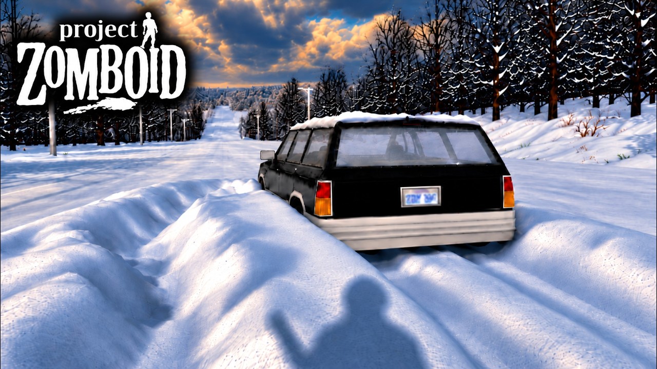DEEP SNOW in First Person Project Zomboid (3D) | Project Viewpoint