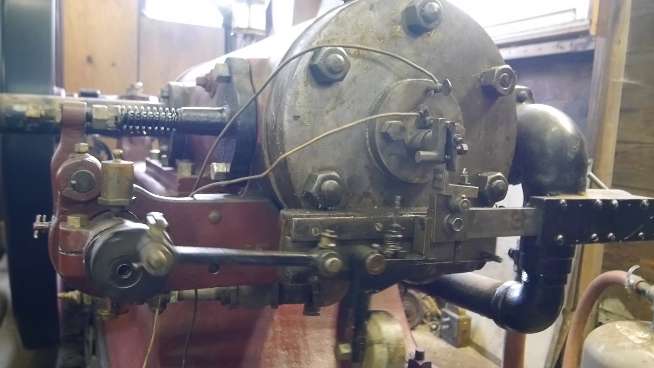 Springfield,engine,sliding governor,stationary engine,Station&auml;rmotor,Standmotor