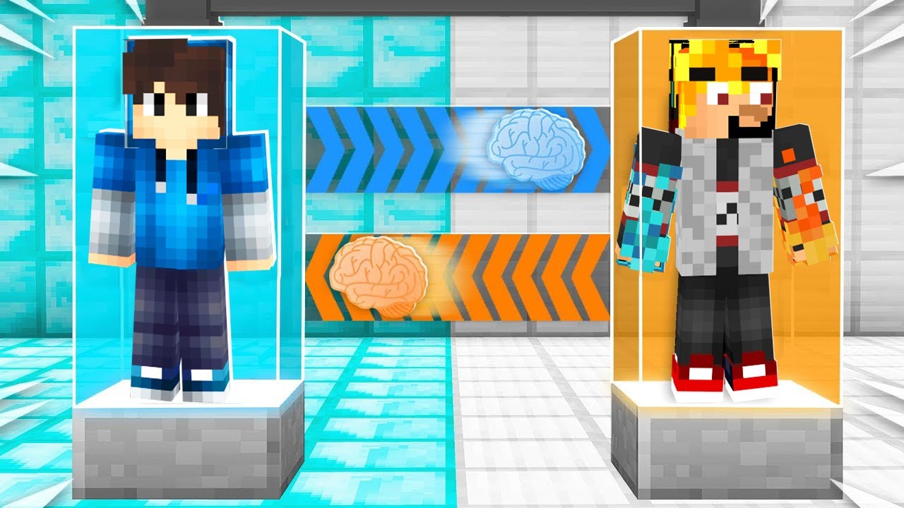 VYMĚNIL JSEM SI MOZEK SE SirYakari V MINECRAFTU!