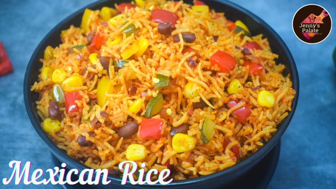 Easy Veg Mexican Rice Recipe | Quick Mexican Rice Recipe | Spicy Veg Mexican Rice Recipe |