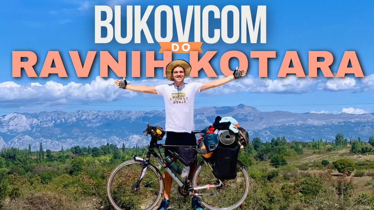 Biciklom od Šumadije do Dalmacije - Ep. 4 Bukovicom do Ravnih Kotara (4K)