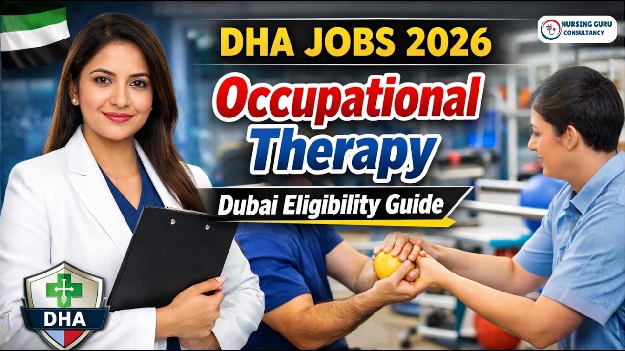DHA Occupational Therapy Jobs 2026 | Eligibility, Experience & License Transfer Guide