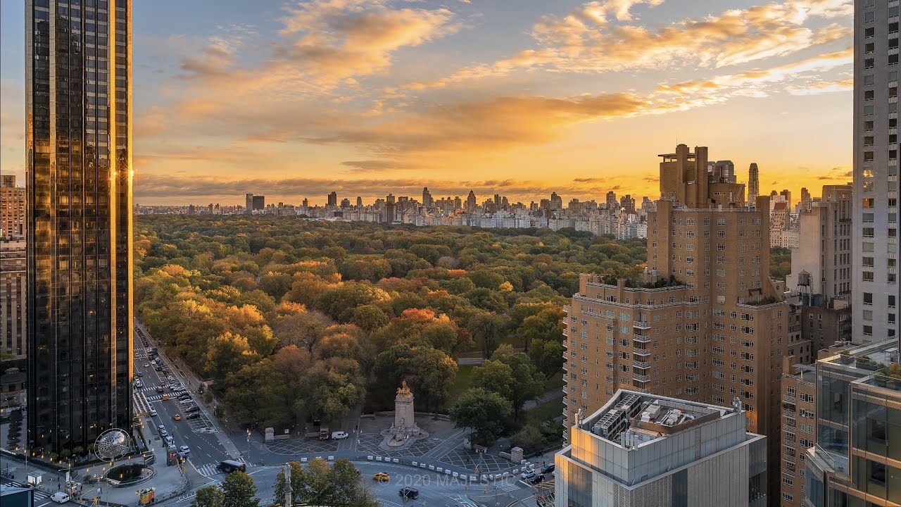 Central Park New York Sunrise Timelapse 4K