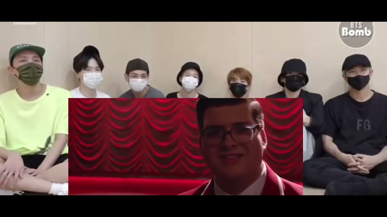 Bts reaction to Glee songs (fake reaction)