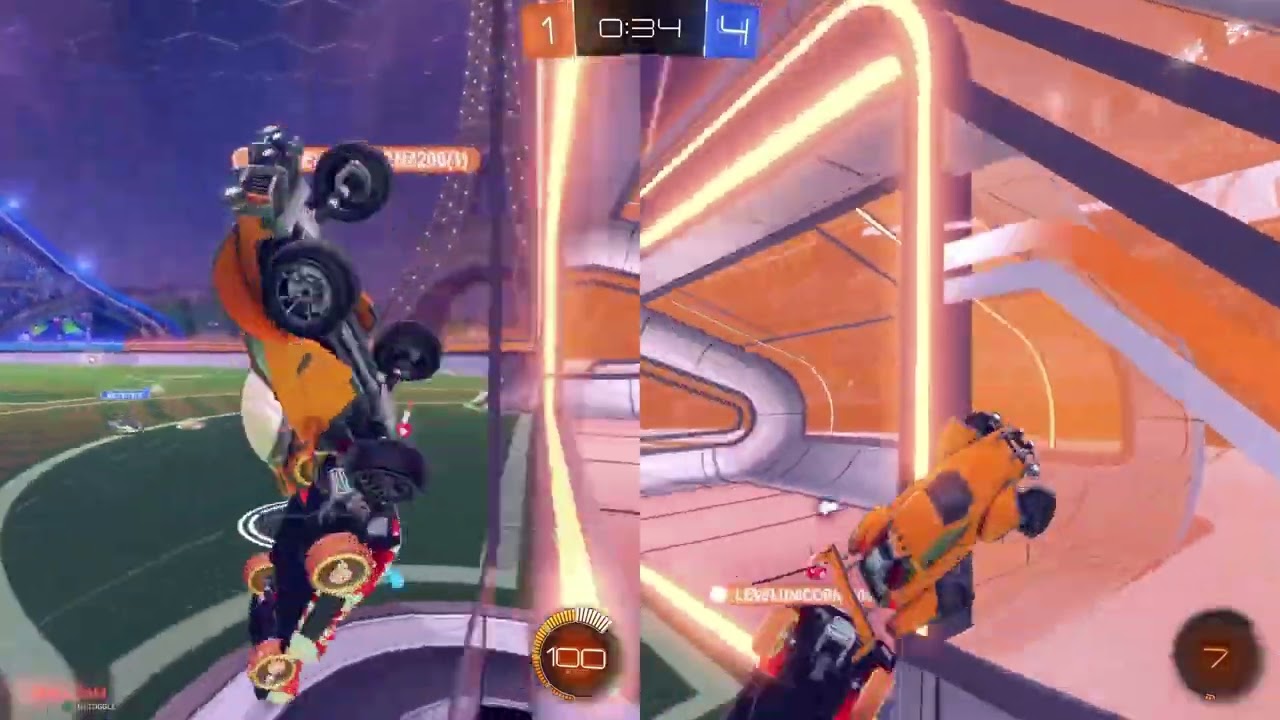 Rocket League Multyplayer with Nephew