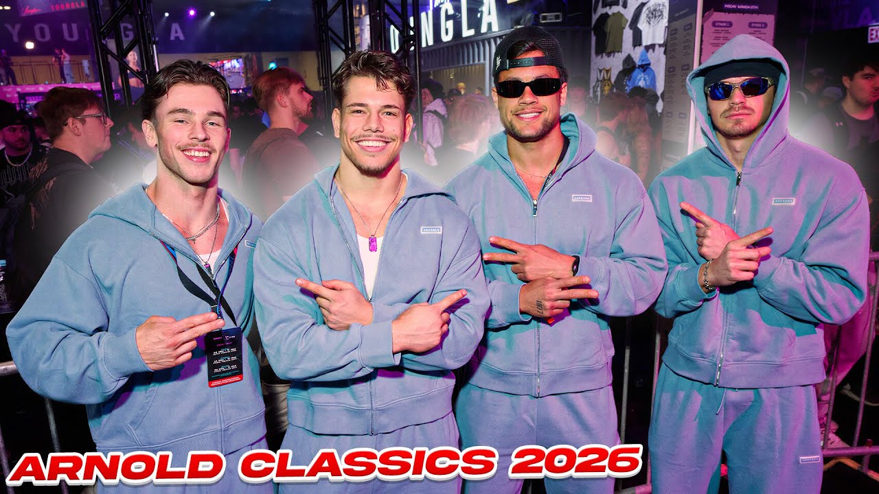 ARNOLD, WESLEY VISSERS & SAM SULEK IN HET ECHT ONTMOETEN | ARNOLD CLASSICS VLOG 🇺🇸