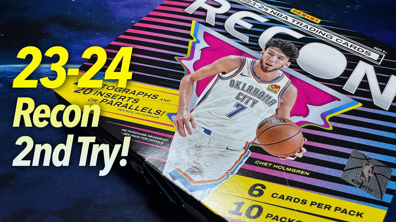 LOADED BOX! 2nd Try on 2023-24 NBA Recon Hobby Box