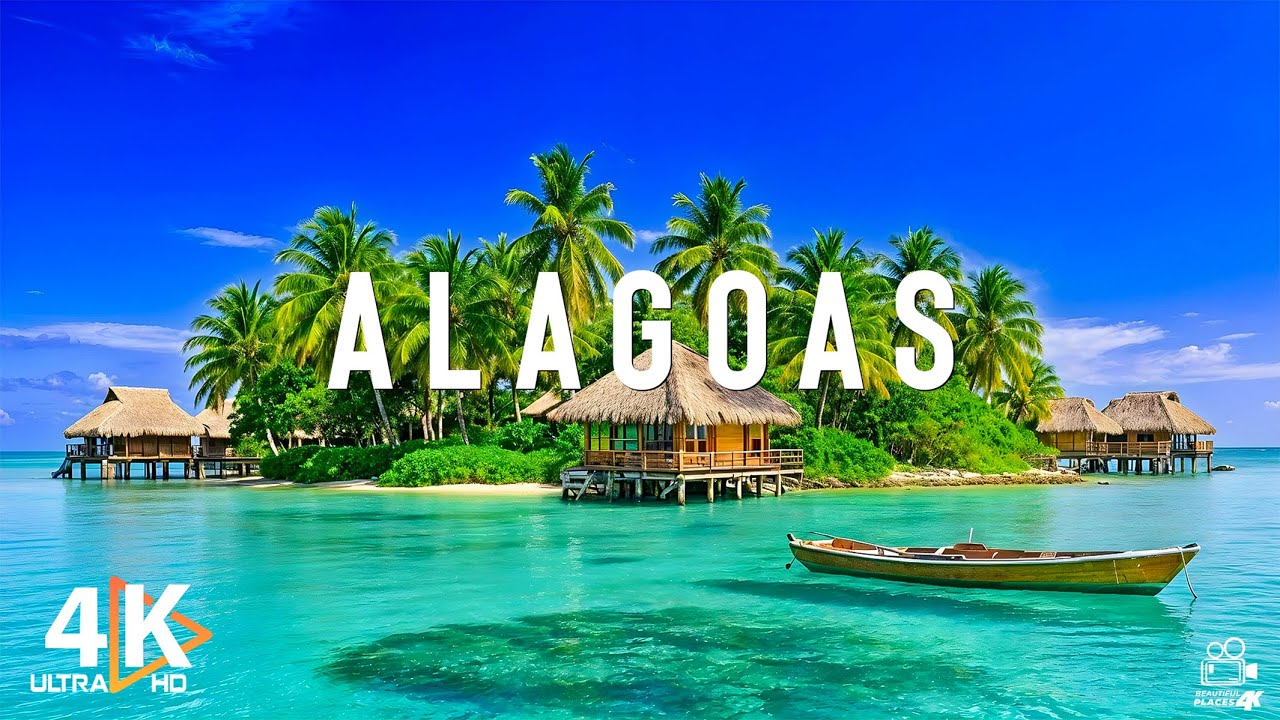Alagoas 4K UHD | Explore Brazil’s Stunning Beaches, Turquoise Waters, and Coastal Paradise
