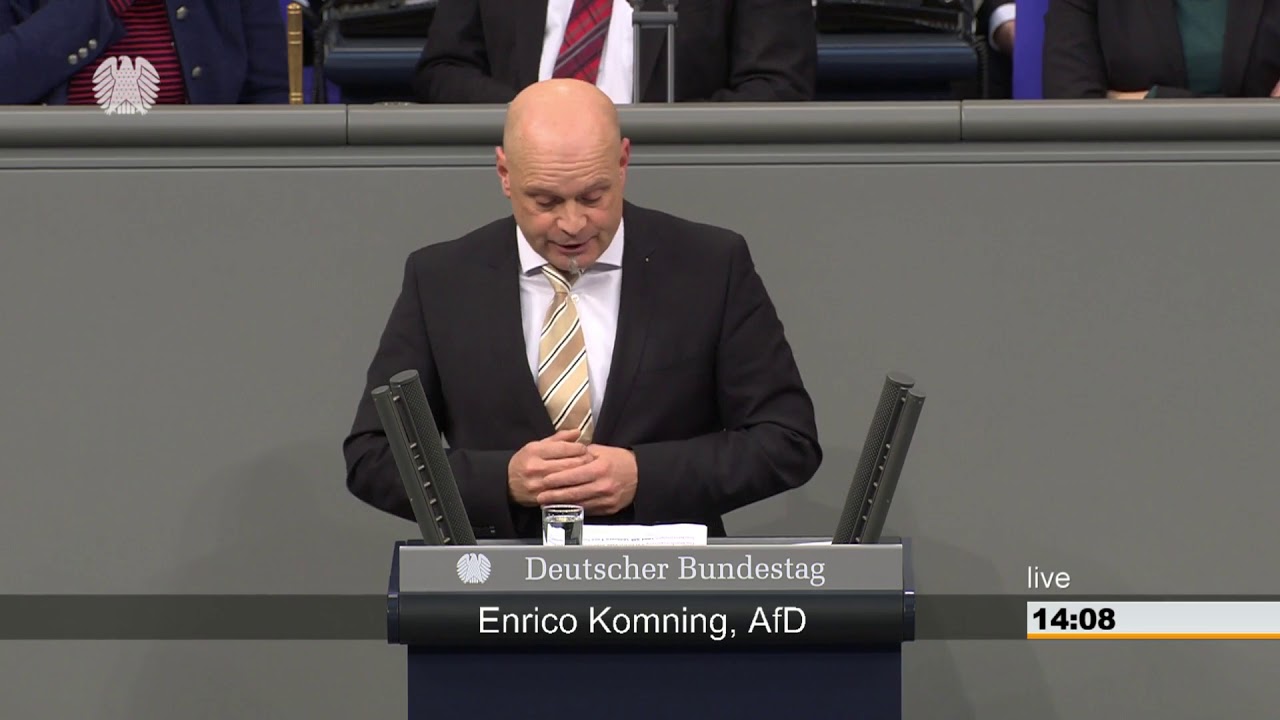 Komning (AfD): Kleine und mittelständische Unternehmen stärken! - AfD-Fraktion im Bundestag
