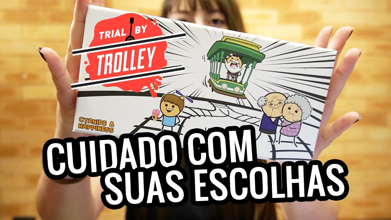 TRIAL BY TROLLEY - Jogo na mesa! | Galápagos
