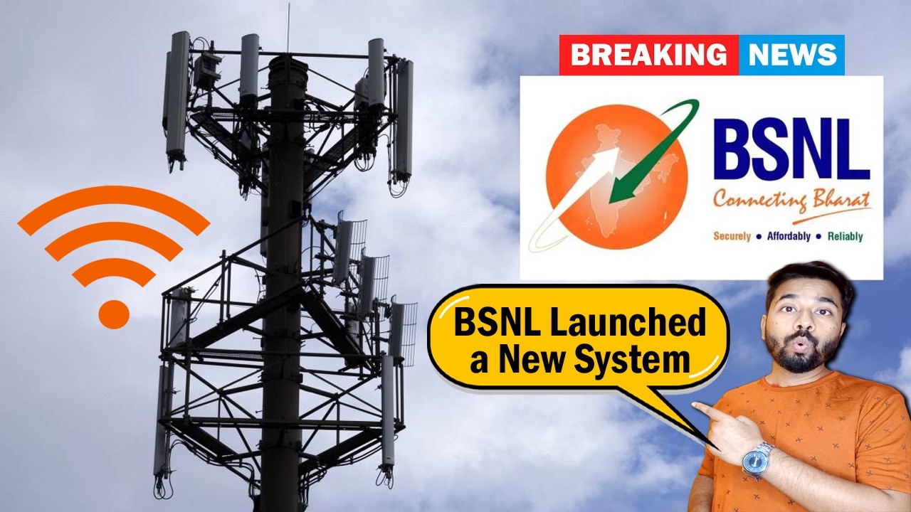 BSNL has launched a new system in India !! #bsnl (10.06.2026)