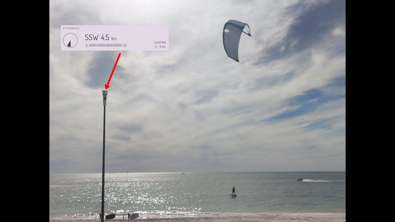 Airush Ultra Team 17m in 4 to 6 knots
