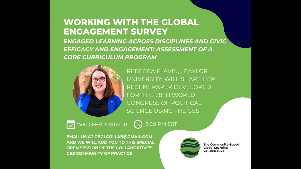 Working with the GES: Rebecca Flavin, Baylor University