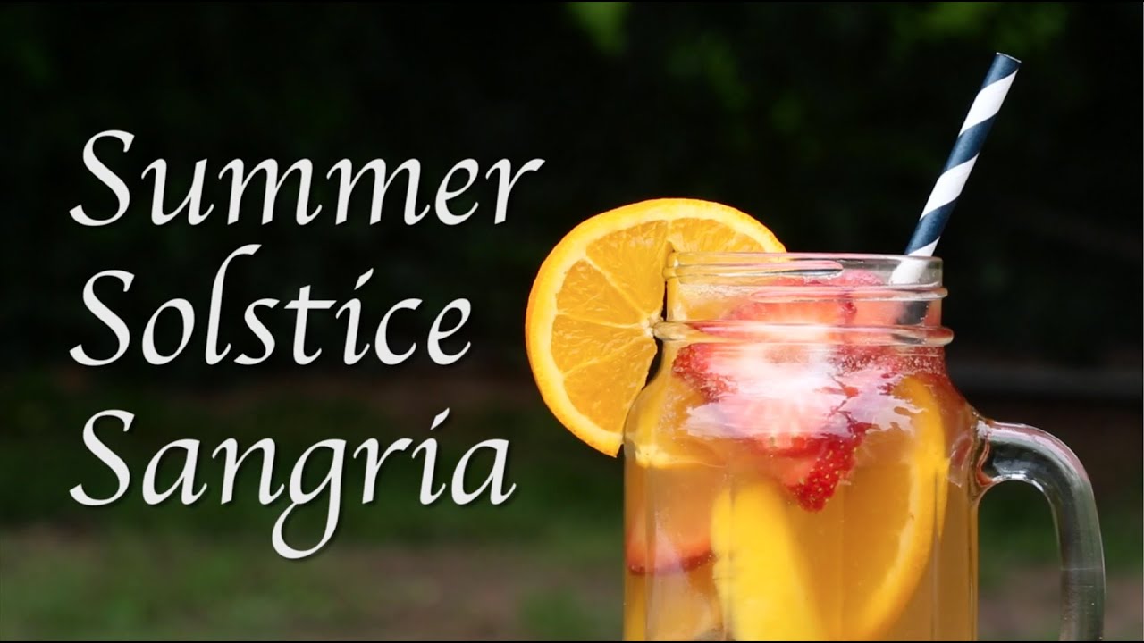 How to make easy summer sangria