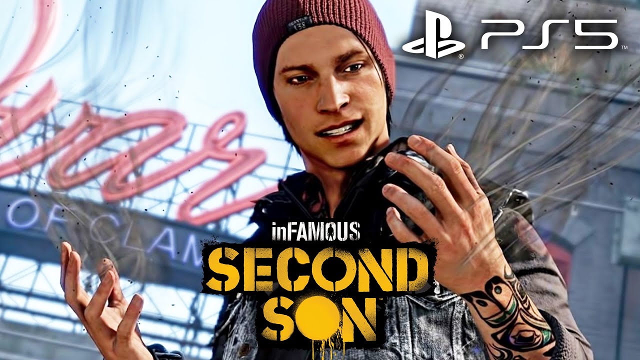 INFAMOUS SECOND SON PS5 Gameplay Walkthrough Part 1 (Full Game) 4K 60fps No Commentary