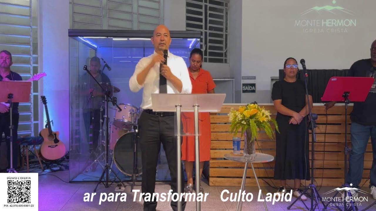 Culto Lapidar para Transformar l Terça-Feira 19:30 | IGREJA CRISTÃ MONTE HERMON