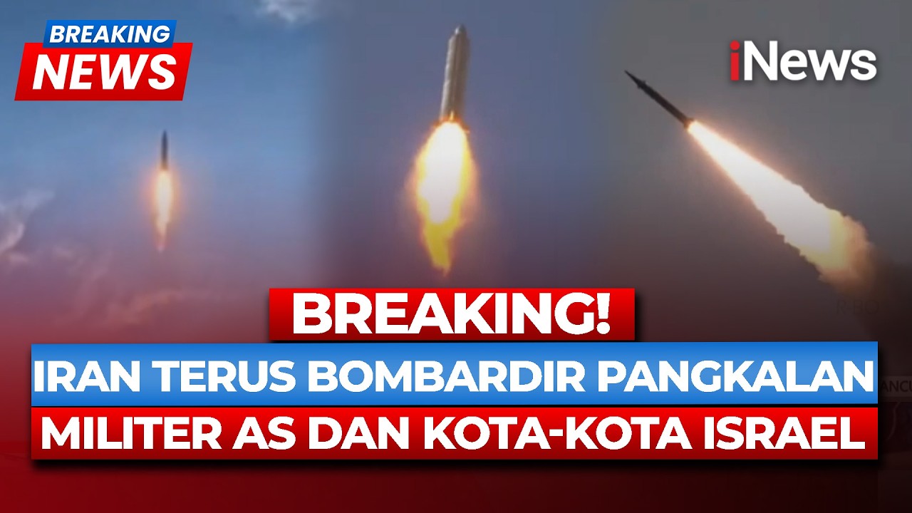 PERANG BERLANJUT! Iran Gak Kasih Kendor Terus Bombardir AS-Israel Gelombang ke-95 | Breaking News