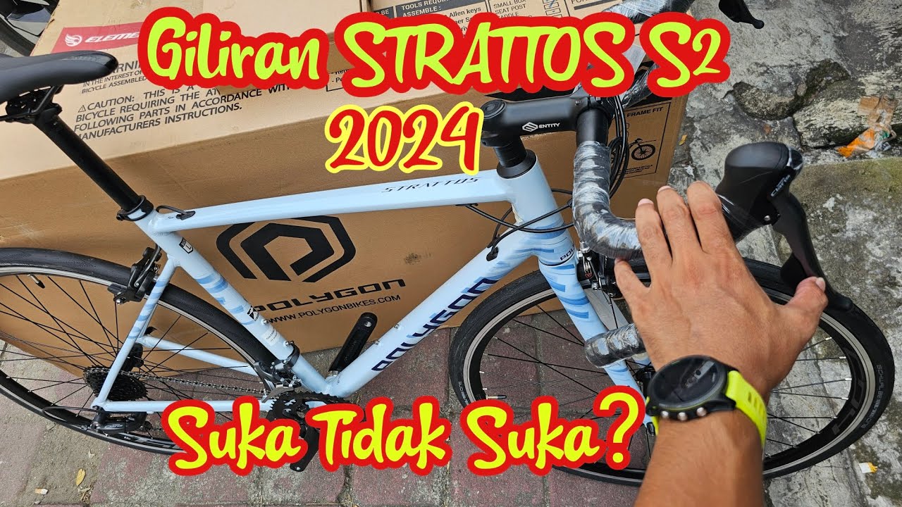 Roadbike POLYGON STRATTOS S2 2024 | Review First Impression