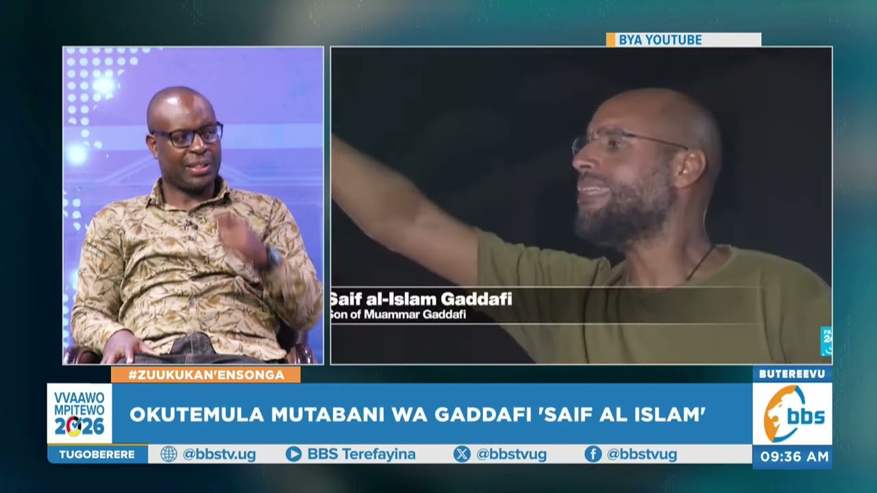 Dr. Sam Kazibwe Akulaga Ebyaviiriddeko Mutabani wa Gaddafi, Saif Okuttibwa. #ZuukukaNensonga