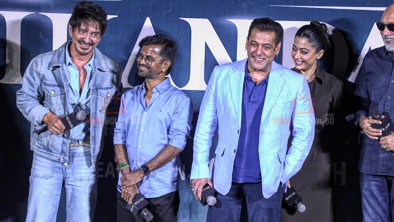 Sikandar Official Trailer | Salman Khan, Rashmika, Kajal | A R Murugadoss | Sajid N | Launch Event