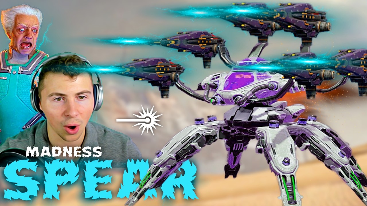 Spear Dagon Now! 1s Reload Spear Melting Through Tanks - MORE Power | War Robots