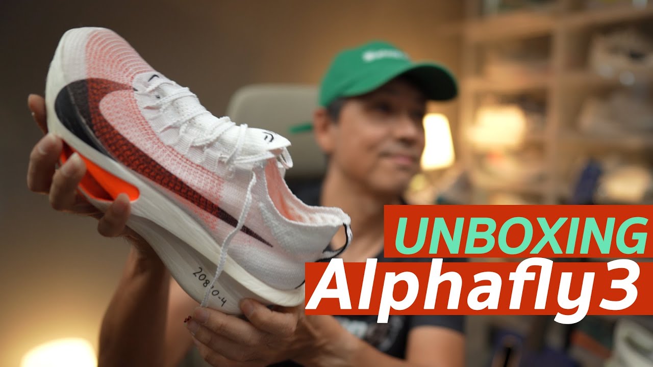 แกะกล่อง Alphafly3  และวิ่งครั้งแรก