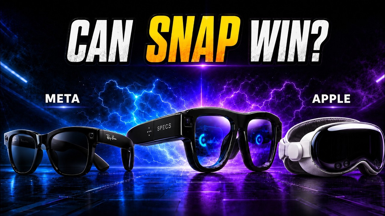 Snap Specs против Meta Ray-Ban против Apple Vision Pro: кто победит? | Лучшие умные AI-очки