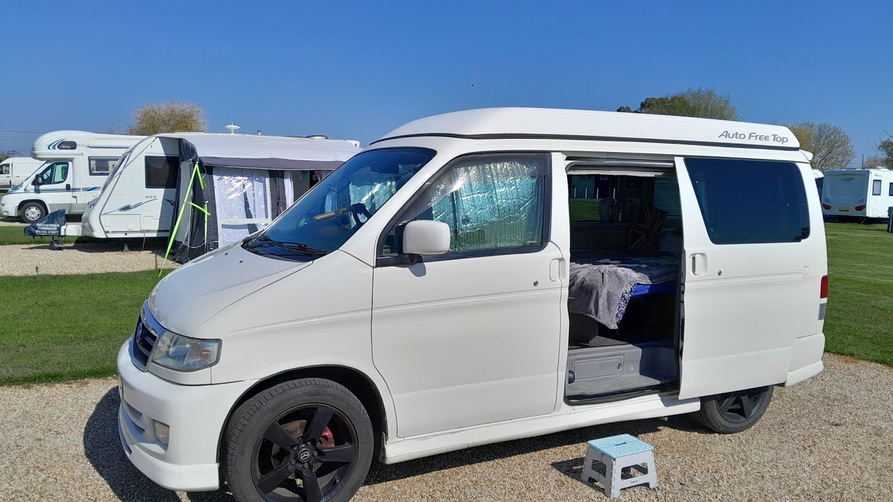 Mazda Bongo Campervan. Storage Access Modification.  Low Cost Upgrade.