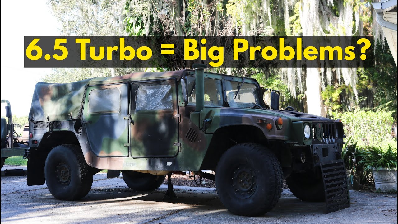 Turbocharged Humvee Engine Teardown... We Find Major Issues! M1165 HMMWV
