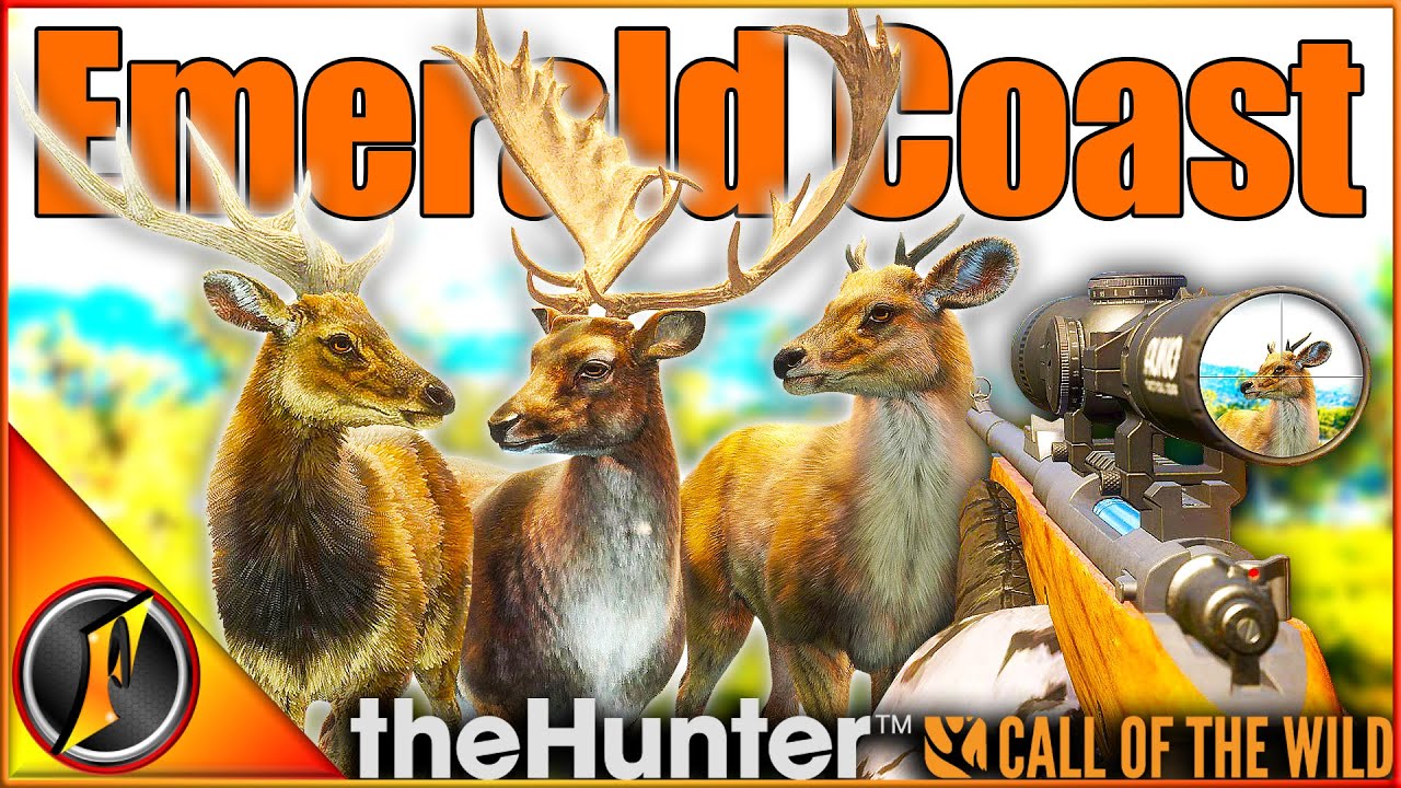 Охота на трофейного оленя Изумрудного берега! | theHunter Зов дикой природы