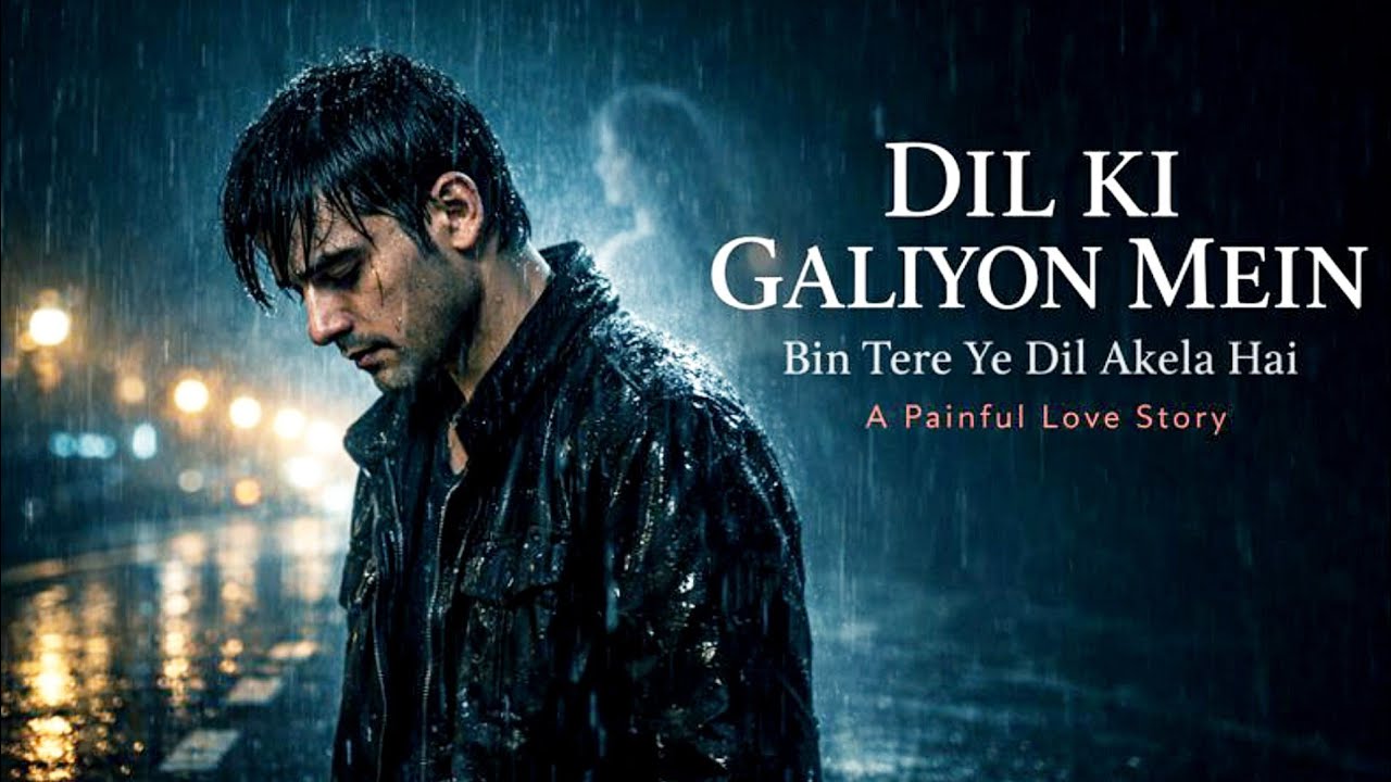 Dil Ki Galiyon Mein 💔 | Official Lyric Video | Emotional Sad Song 2026 | Painful Love Story