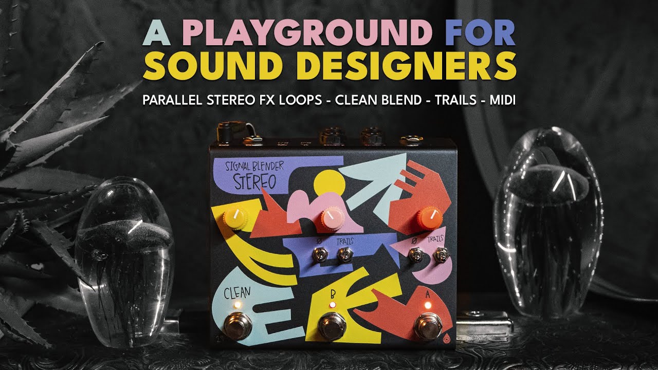 Old Blood Noise Endeavors Signal Blender Stereo