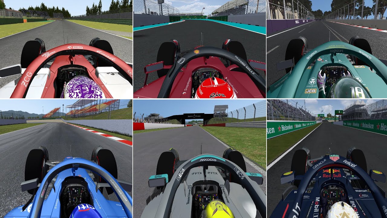 rFactor F1 22 Codemasters Edition 1.5.1 - Mod Showcase