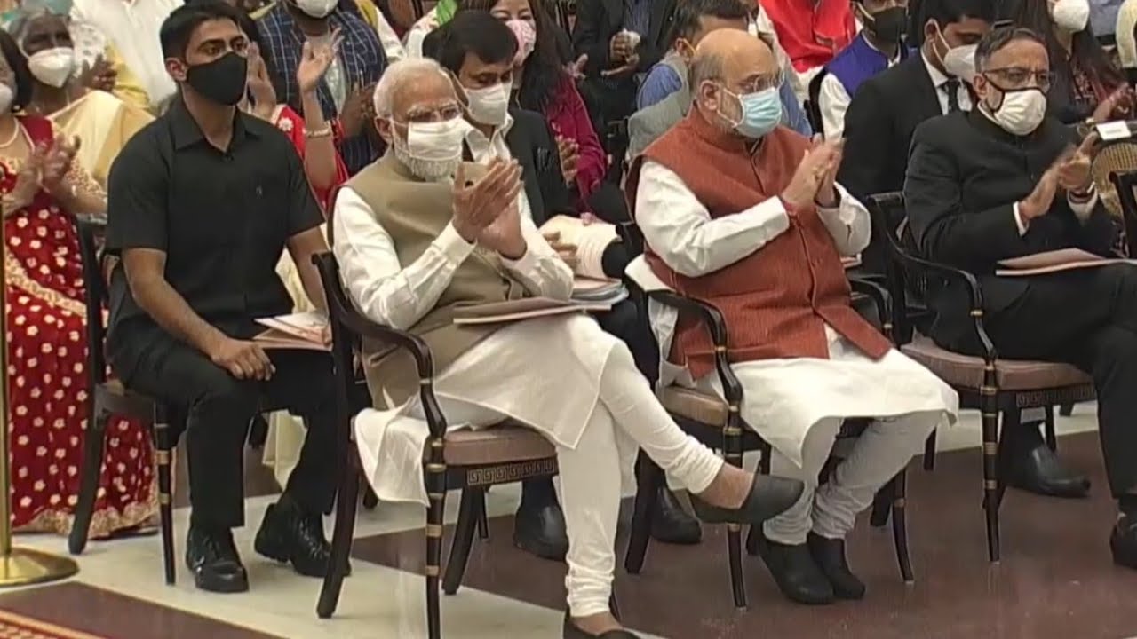 Padma Award Function Part 2 ;  November 8, year 2021 ; Rashtrapati Bhavan, New Delhi