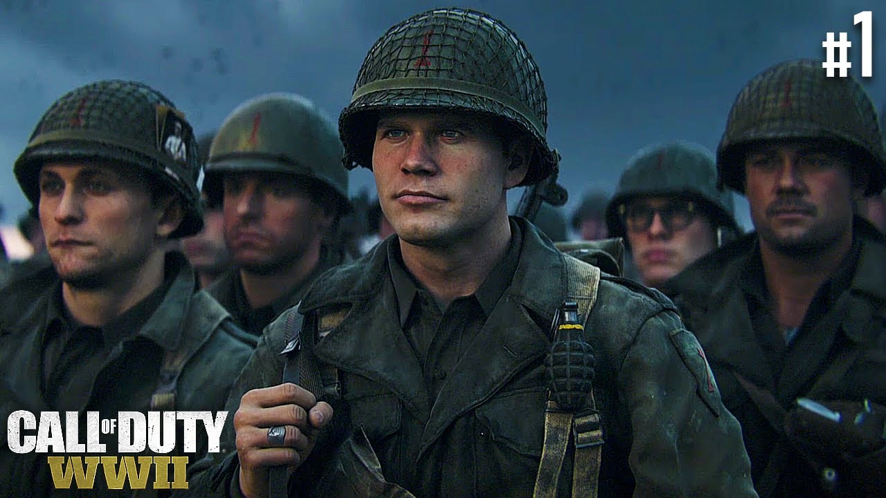 D-DAY IN NORMANDI&Euml;! // COD: World War 2 Campaign #1