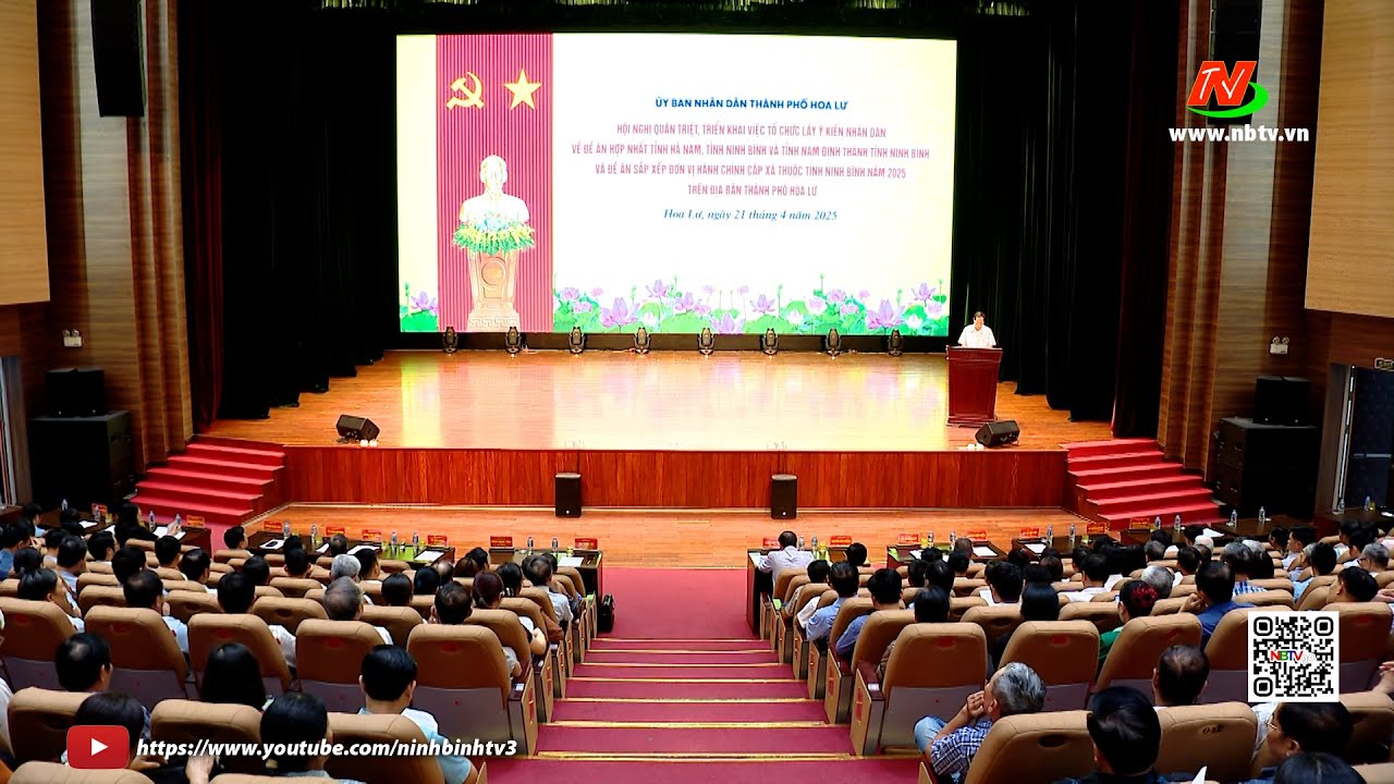 Thành phố Hoa Lư triển khai lấy ý kiến Nhân dân về Đề án hợp nhất tỉnh, sắp xếp ĐVHC cấp xã