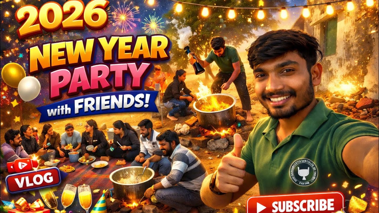 New year party me ye kya hua😰