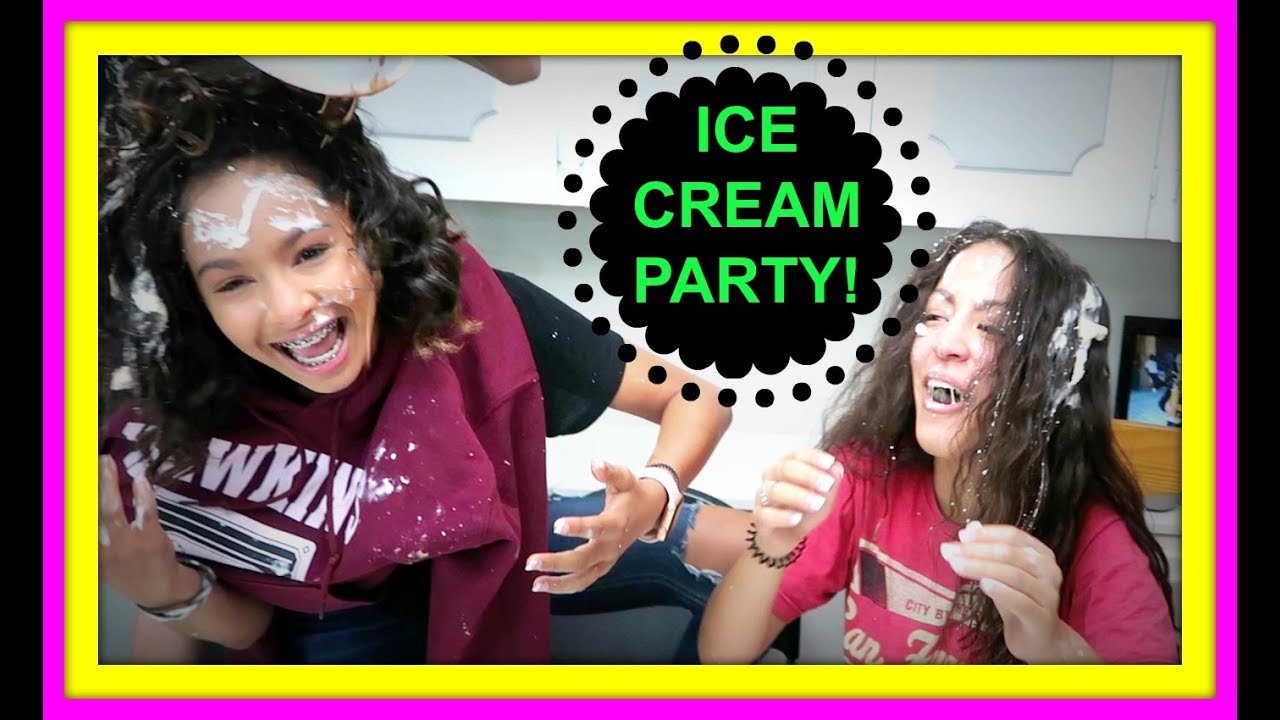 ICE CREAM PARTY! |  HAUNTED HOUSE!