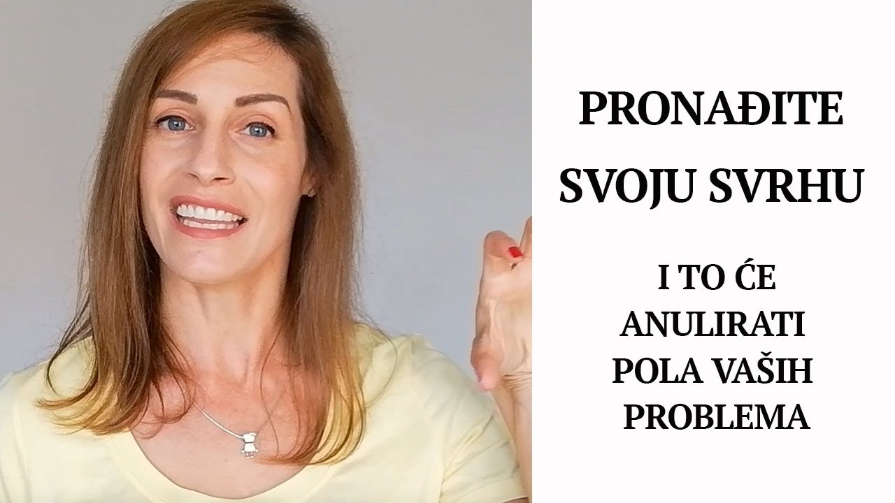Kako pronaći svrhu u životu
