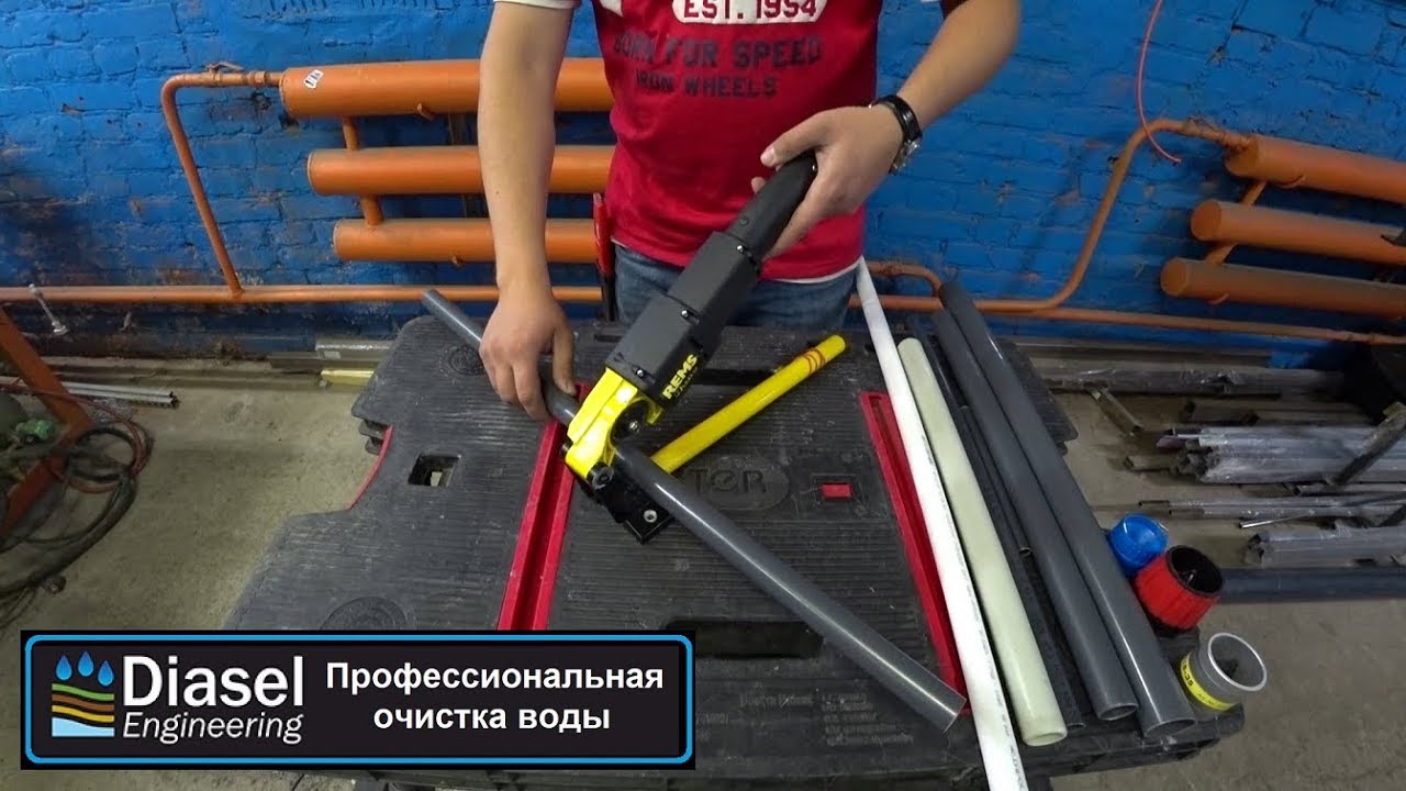 Обзор на электрический труборез rems + бонус