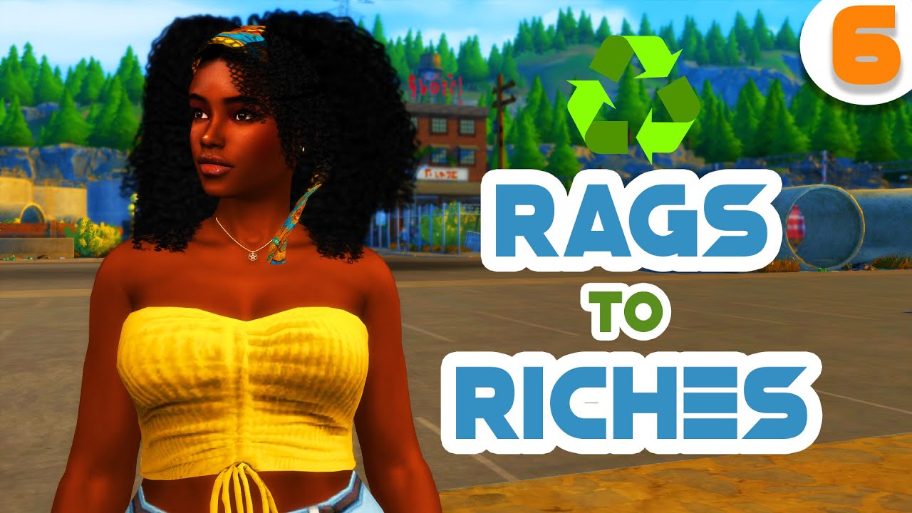 ♻️ Recycled Rags to Riches ♻️The Sims 4 Eco Lifestyle 🌿 #6 HUGE PROGRESS