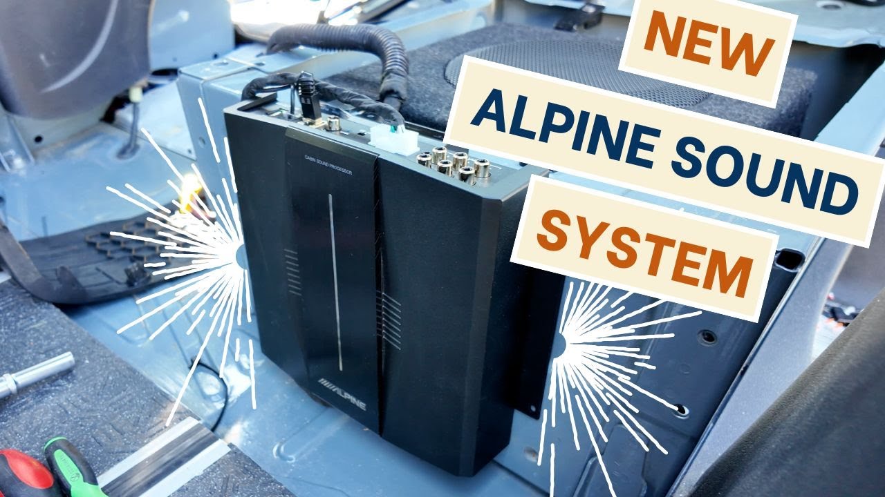 New Alpine Audio System for your Sprinter Van or RV!