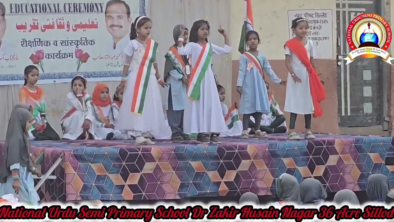 Republic Day celebration 2026🎊 National Urdu Semi Primary School 36 Acre Sillod