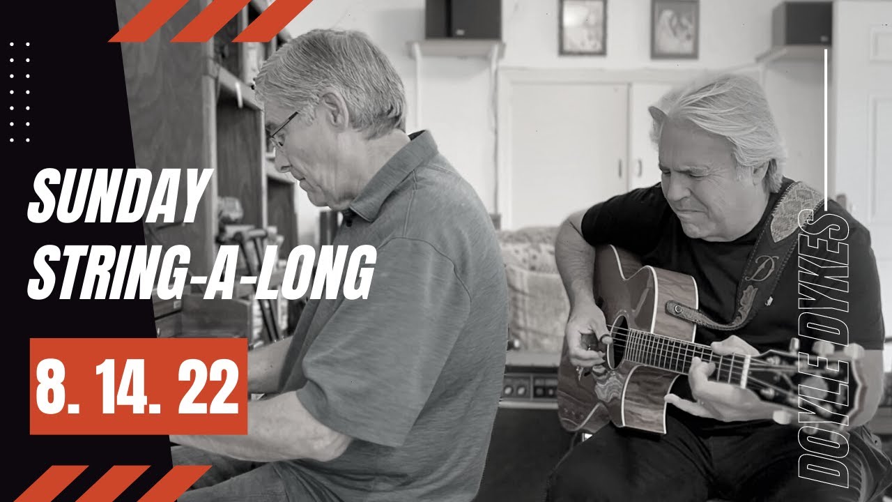 Sunday String-a-long, 8.14.22 (featuring Aubrey)