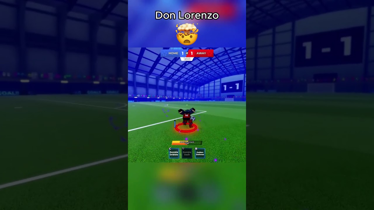 Best Don Lorenzo shooting technique (Roblox Blue Lock Tips) #roblox #bluelock #football #tips