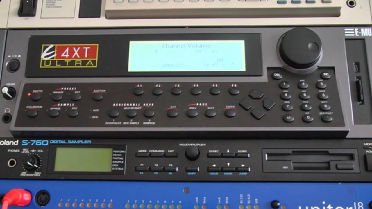 Emu E4XT Ultra (With RFX32) Atmospheric Jungle
