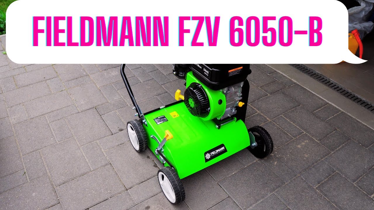 Fieldmann FZV 6050-B benzines gyepszellőztető teszt - HU