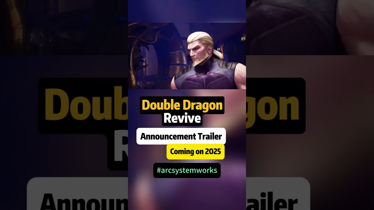 Double Dragon Revive - Announcement Trailer #doubledragon #doubledragonrevive #雙截龍 #arcsystemworks
