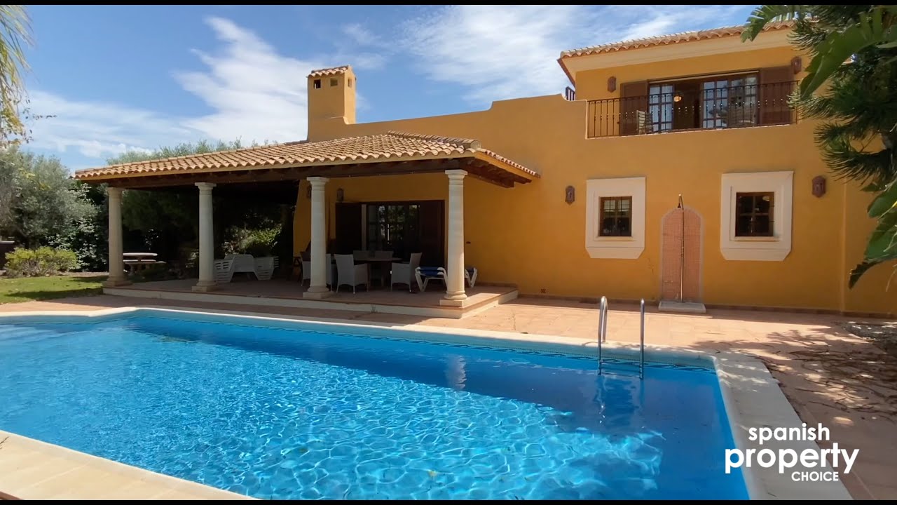 Spanish Property Choice Video Property Tour - Luxury Villa B1662 Desert Springs, Almeria. 430,000€
