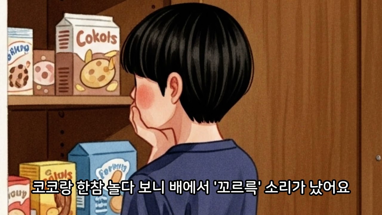 [#만화 #동화] 책상 앞에만 앉으면? AI창작만화동화. 오디오만화. 꿀잼. 초딩. 잼민이. 애니메이션.